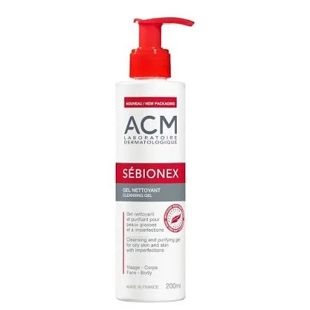 SEBIONEX CLEANSING GEL ACM