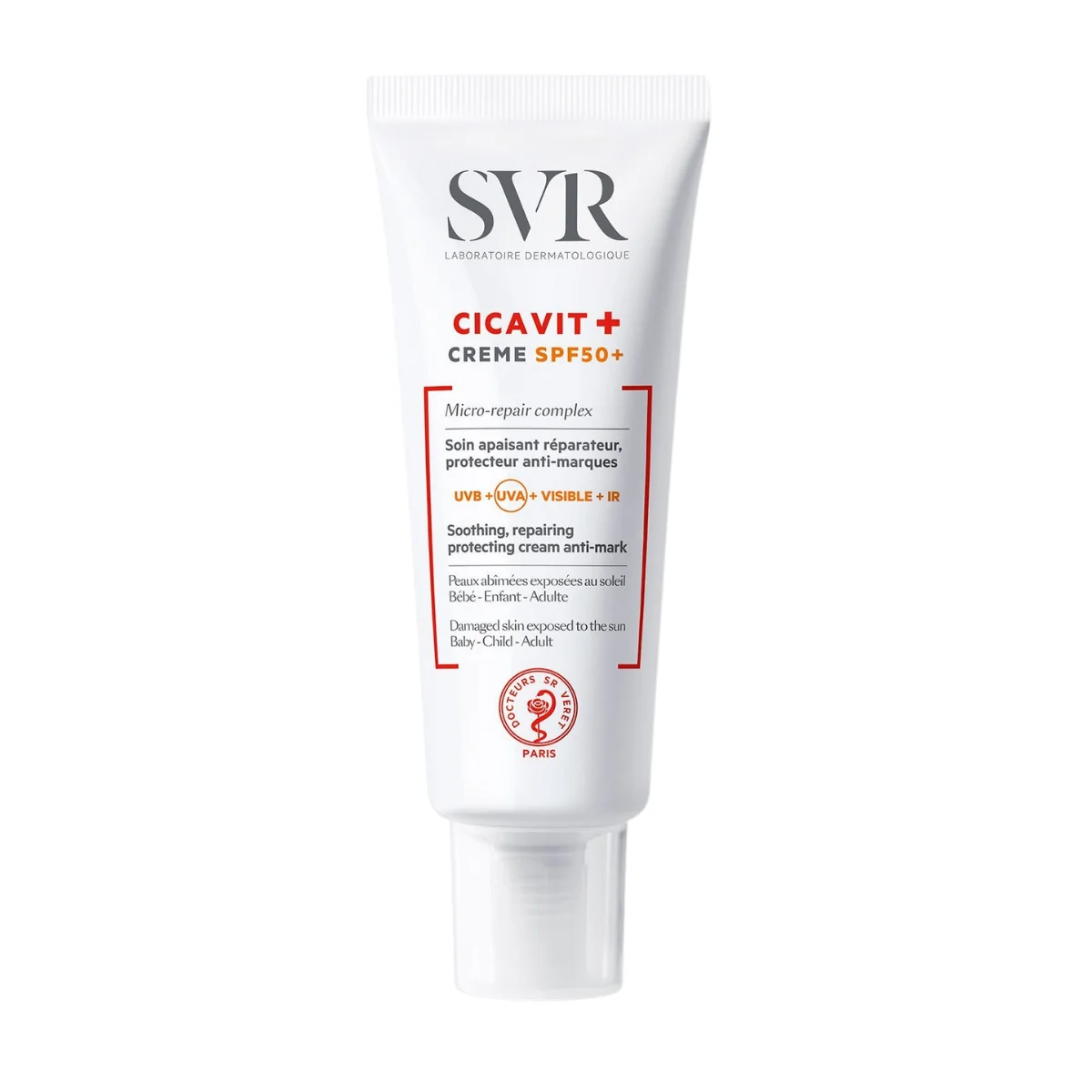 SVR CREAM SPF50+ CICA VIT+ 40ML