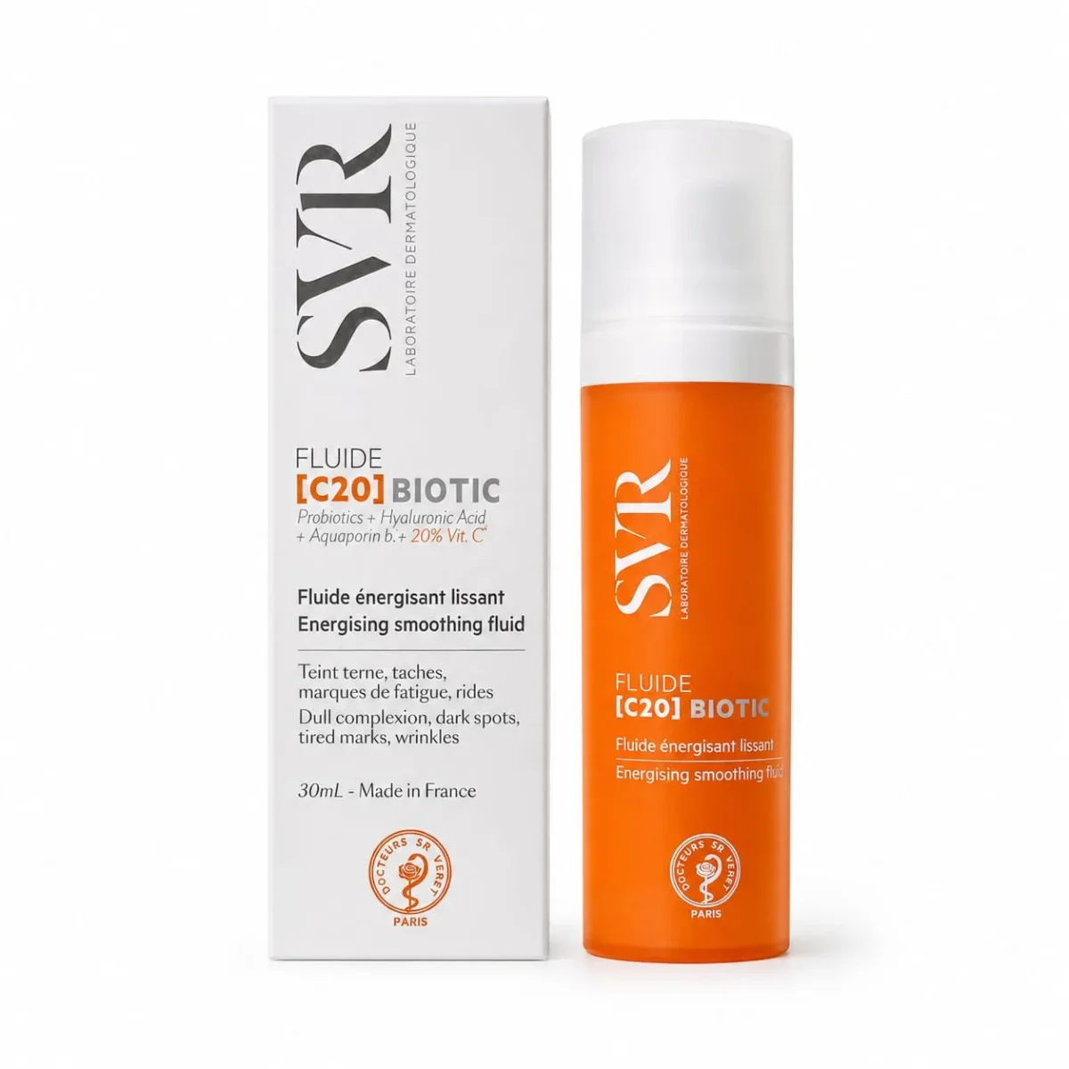 SVR FLUIDE C20 BIOTIC 30ML