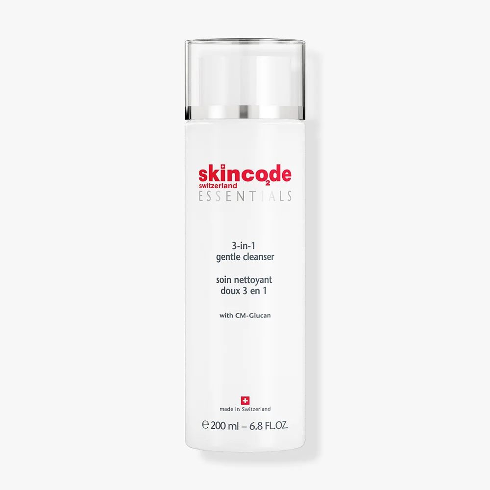 SKINCODE 3 IN 1 GENTLE CLEANCER 200ML