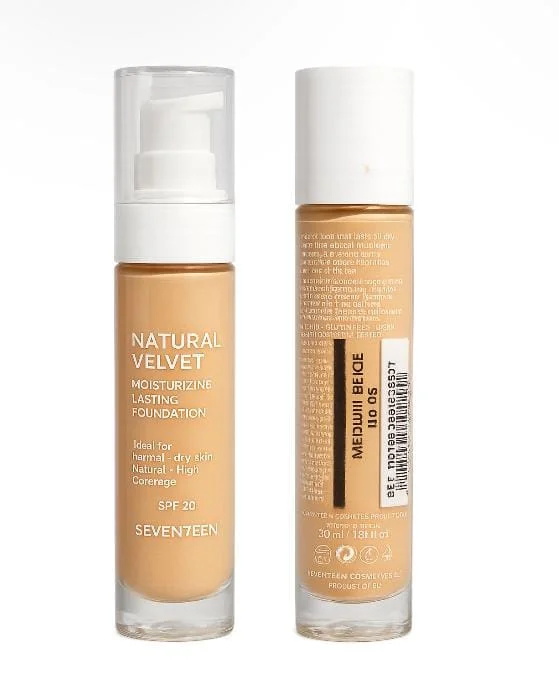 فاونديشن سيفنتين ناتشورال فيلفيت المرطب طويل الثبات SPF 20