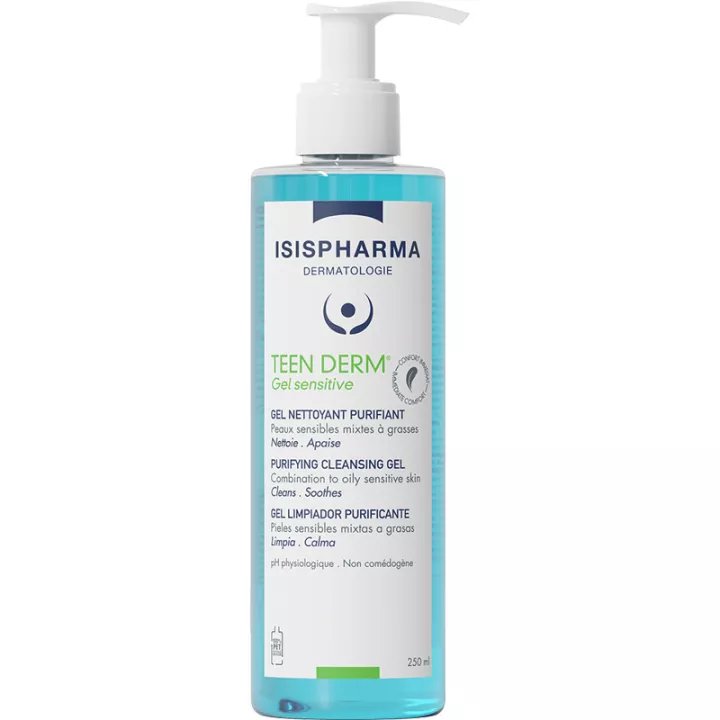 TEEN DERM GEL SENSITIVE ISIS