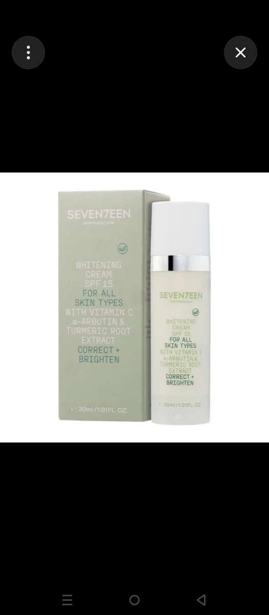SEVEN7EEN WHITENING CREAM 30ML