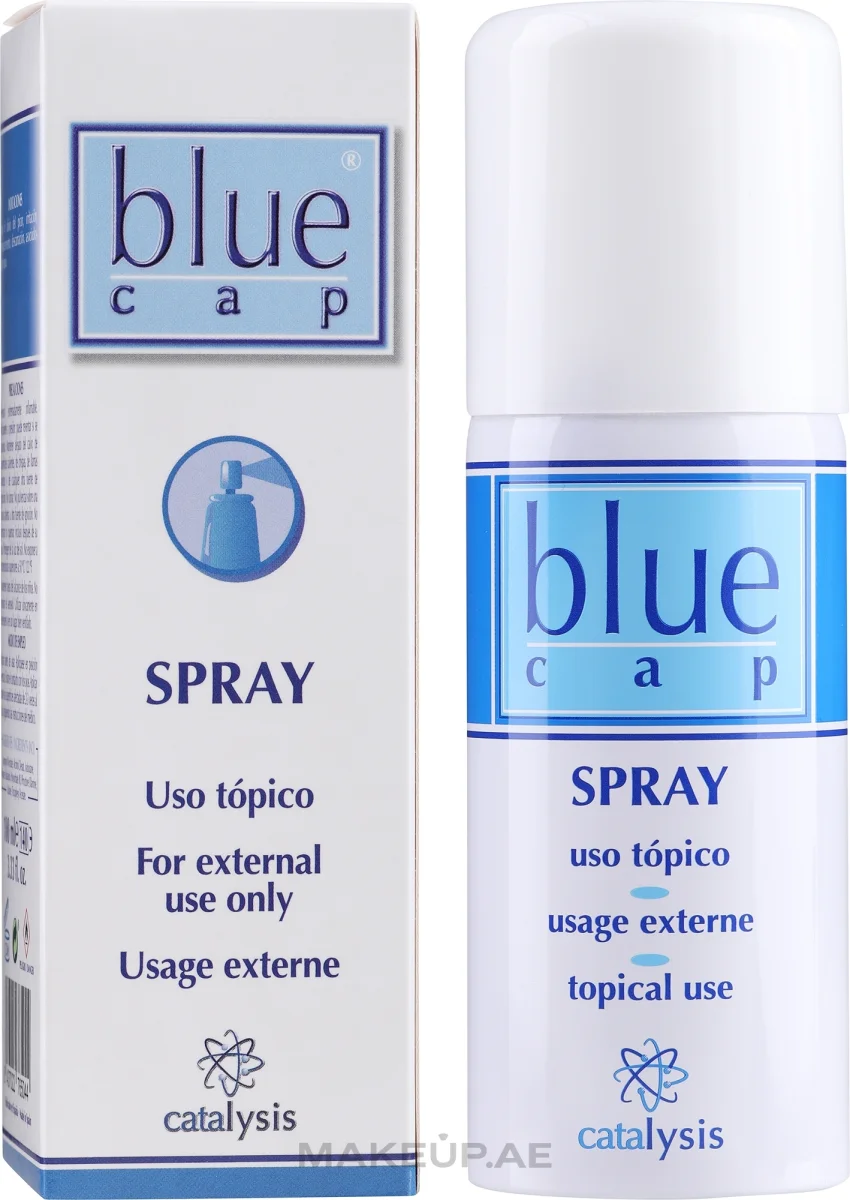 blue cap SPARY