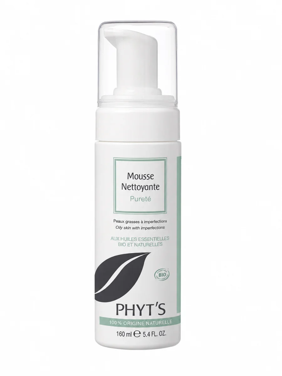 PHYTS MOUSSE NETTOYANTE 160ML