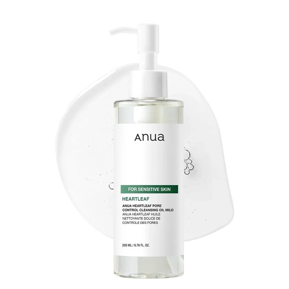 anua heartleaf control cleansing oil mild 200ml