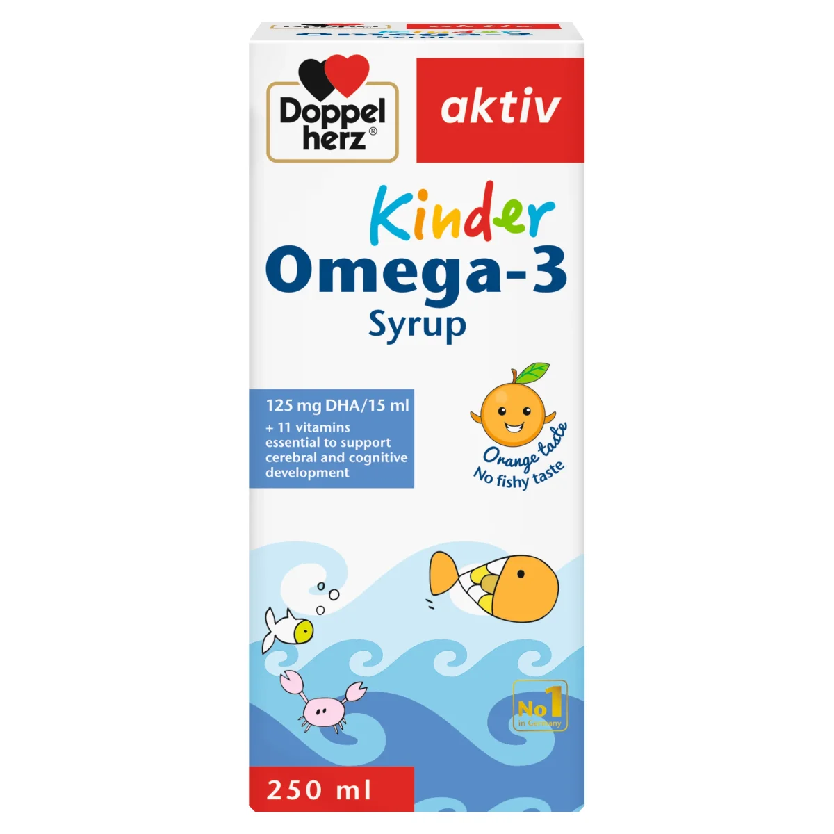 KINDDER OMEGA-3 SYRUP AKTIV