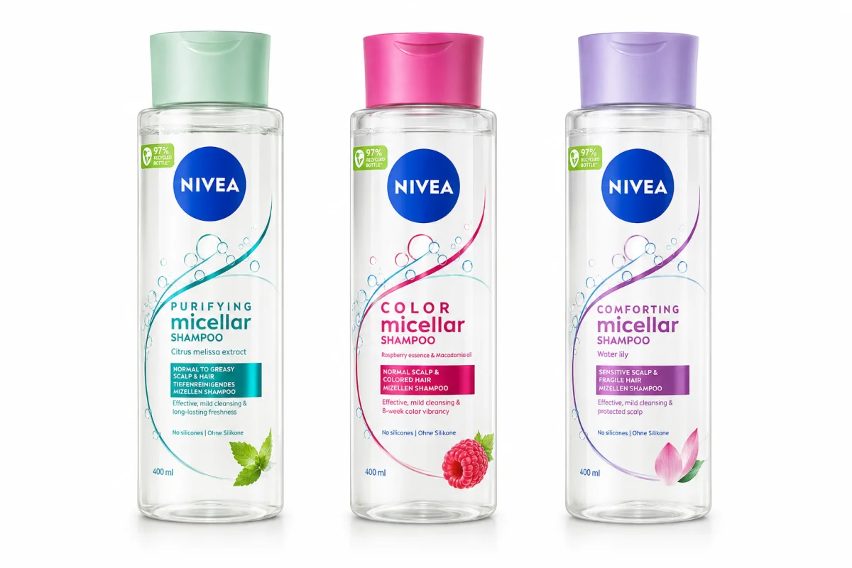NIVEA SHAMPOO 400 ML منوع