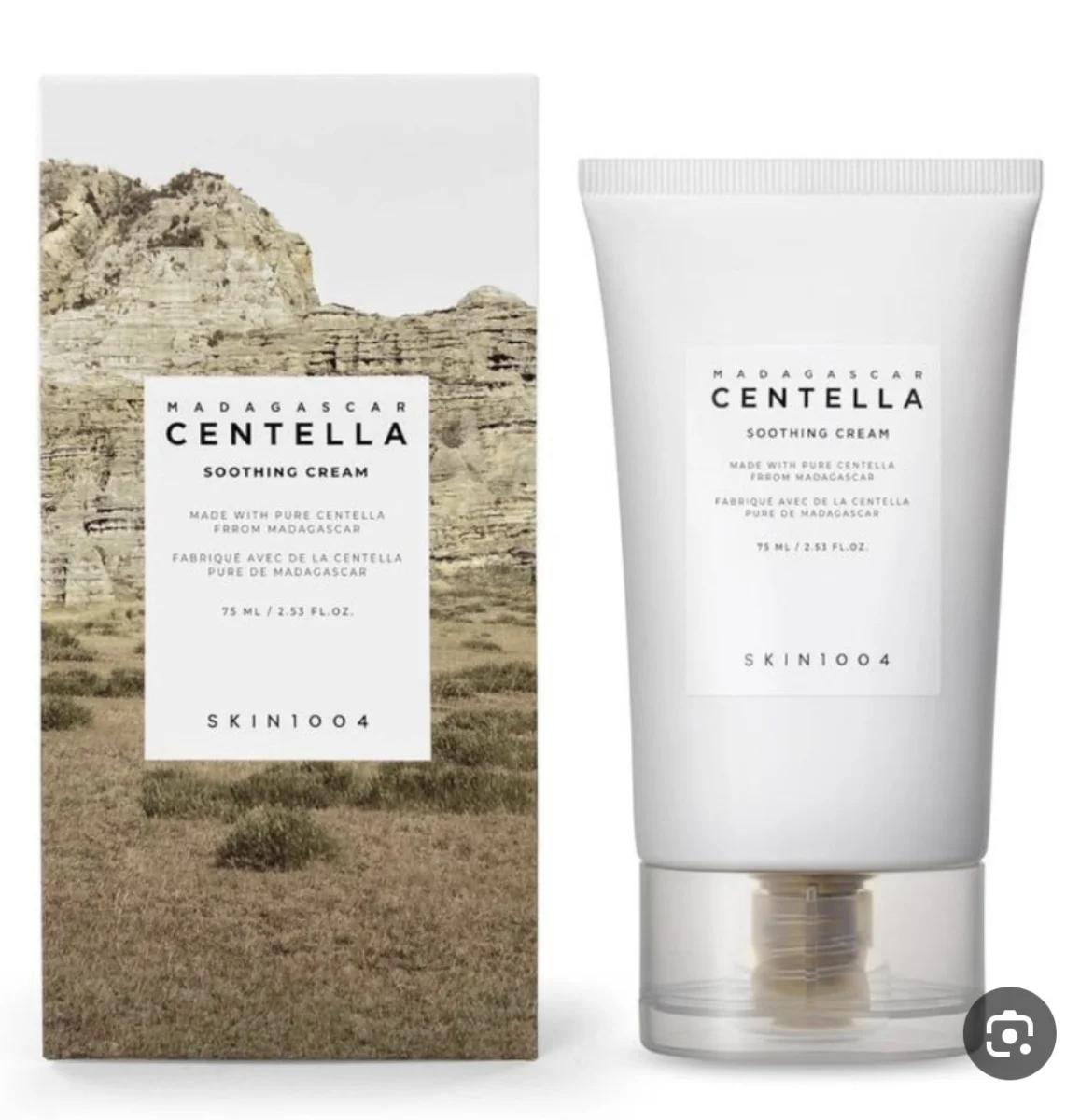 centella  cream 75ml skin 1004
