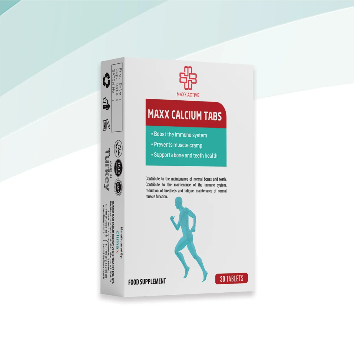 MAXX CALCIUM TAB MAXX ACTIVE
