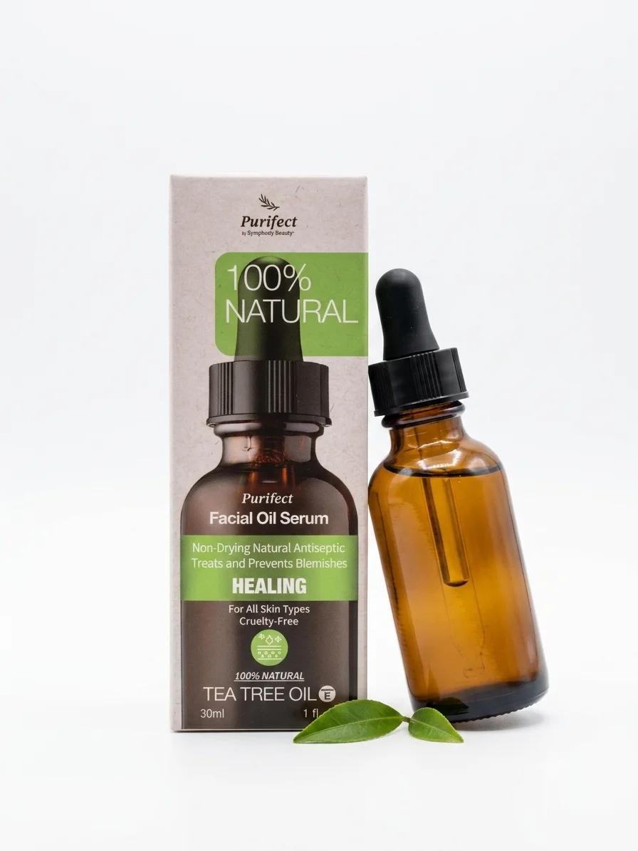 PURIFECT TEA TREE FACIAL OIL SERUM  30ML