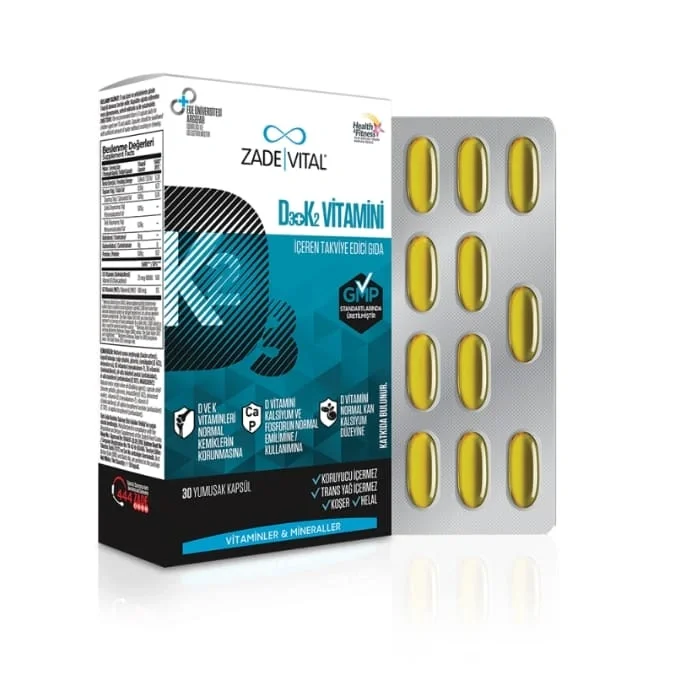 VIT D3 K2 TAB ZADE VITAL