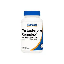TESTOSTERONE COMPLEX 1800MG 90CAP NUTRICOST