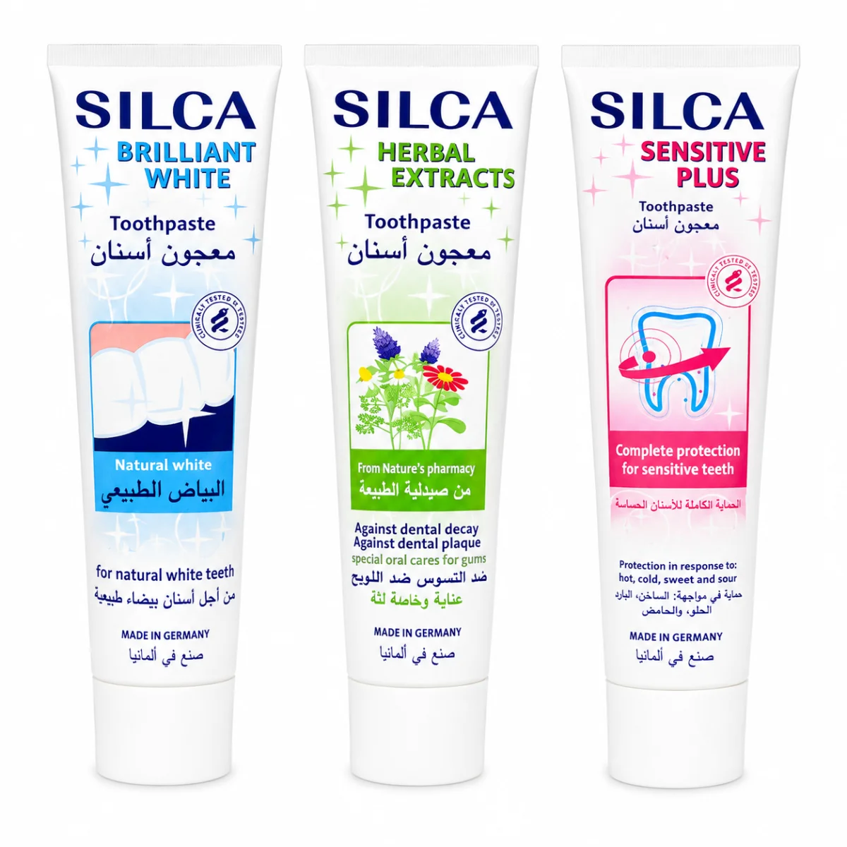 silca sensetive معجون اسنان