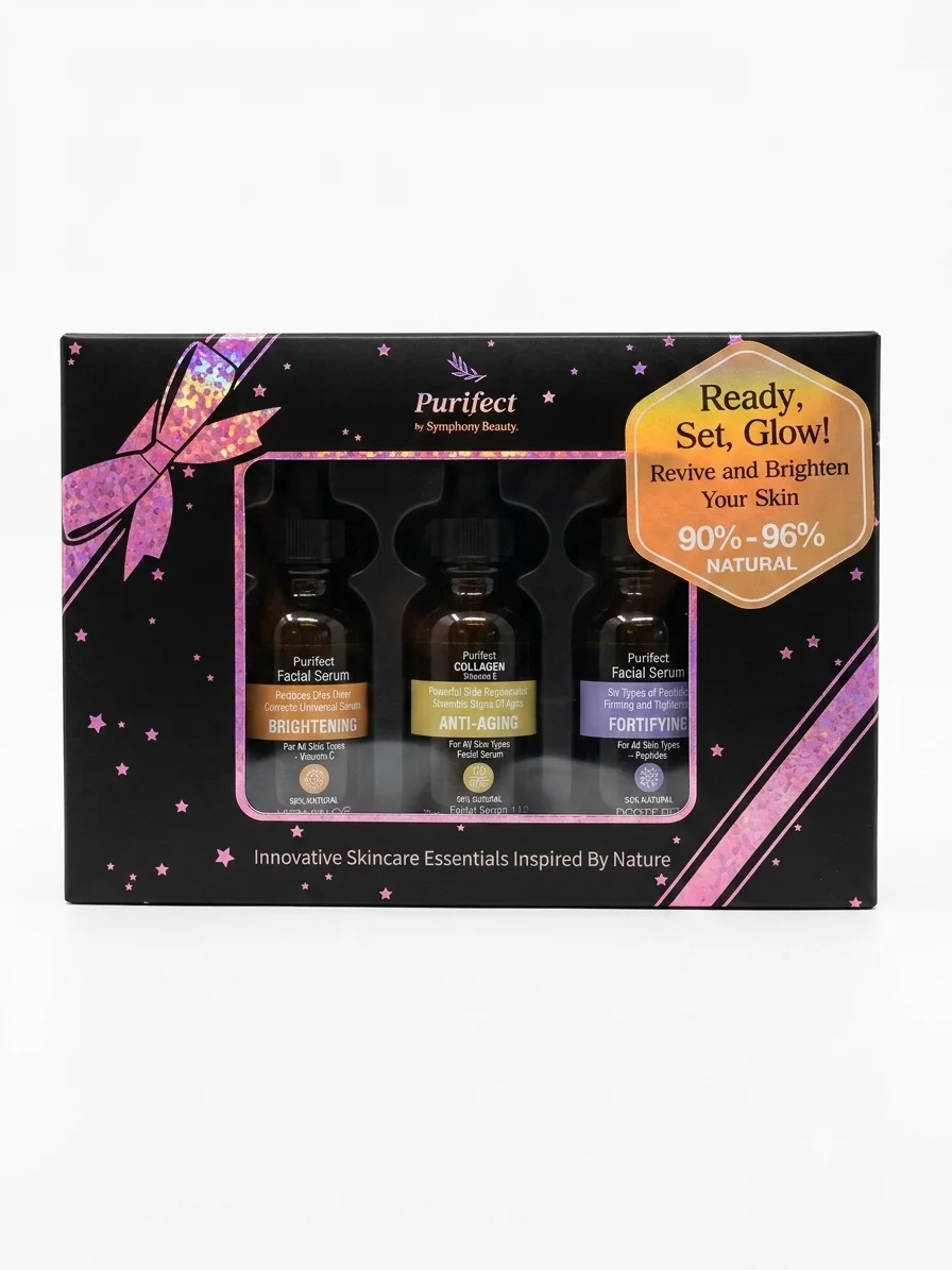 PURIFECT GLOW KIT 3 SERUM  30ML