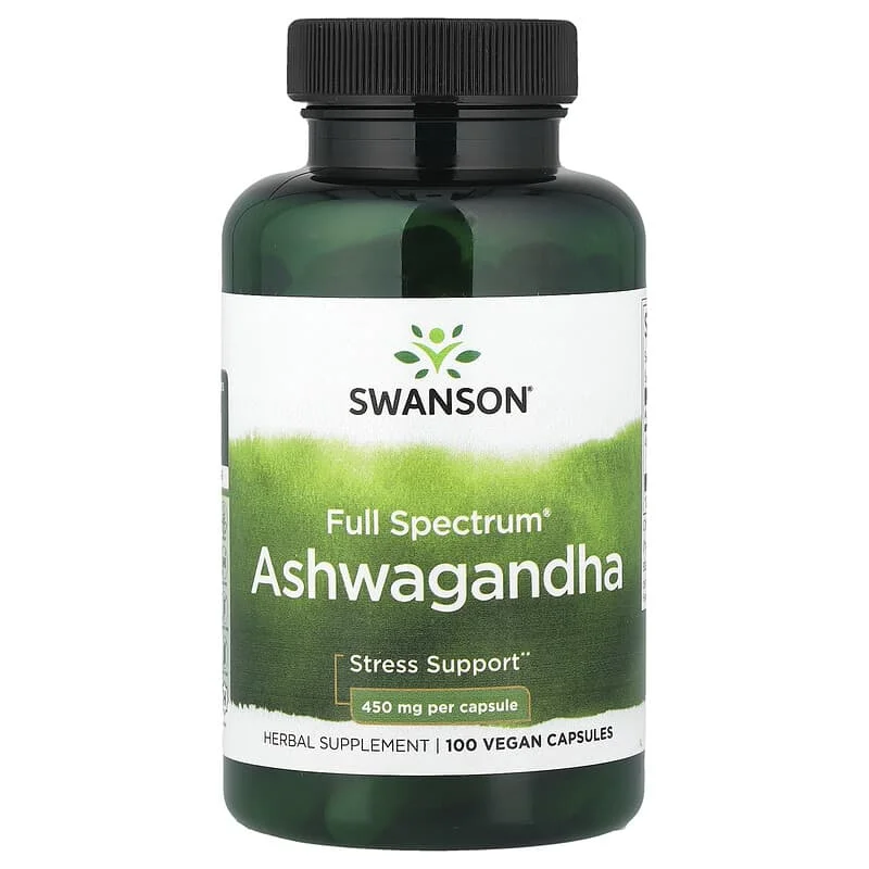 ASHWAGANDHA 450MG CAP SWANSON