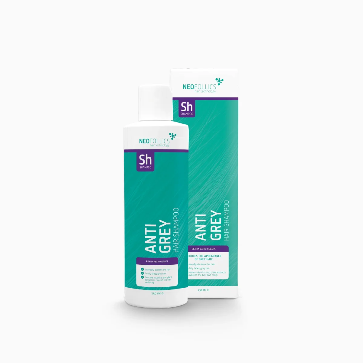 HAIR GROWTH ANTI GREY SHAMPOO 250ML