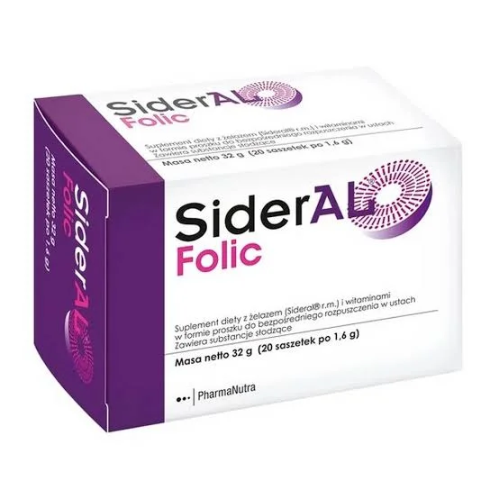 SIDERAL FOLIC SACH  PHARMANUTRA