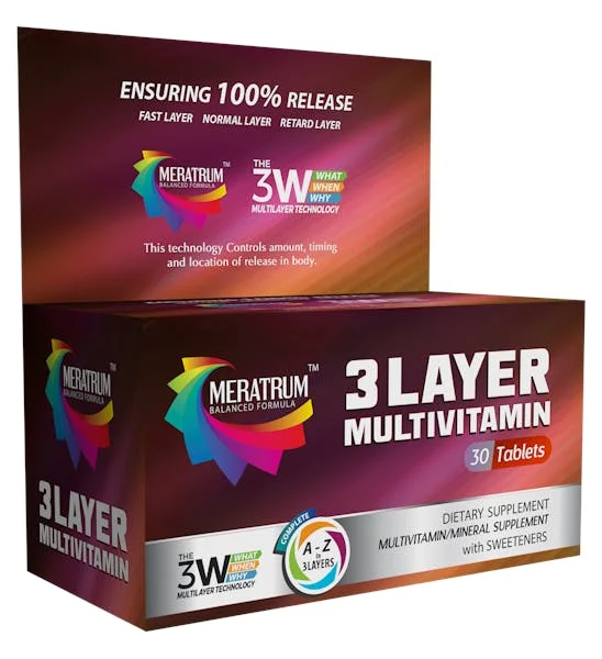 3 layer multivitamin meratrum mera