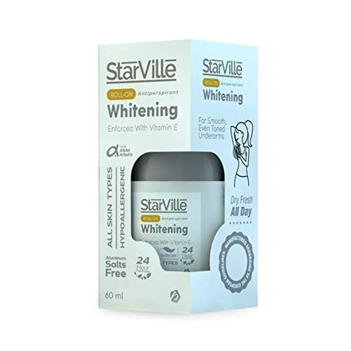 STARVILLE WHITENING ROLL-ON 60ML