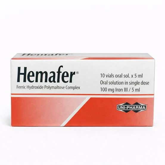 HEMAFER VIAL UNI-PHARMA