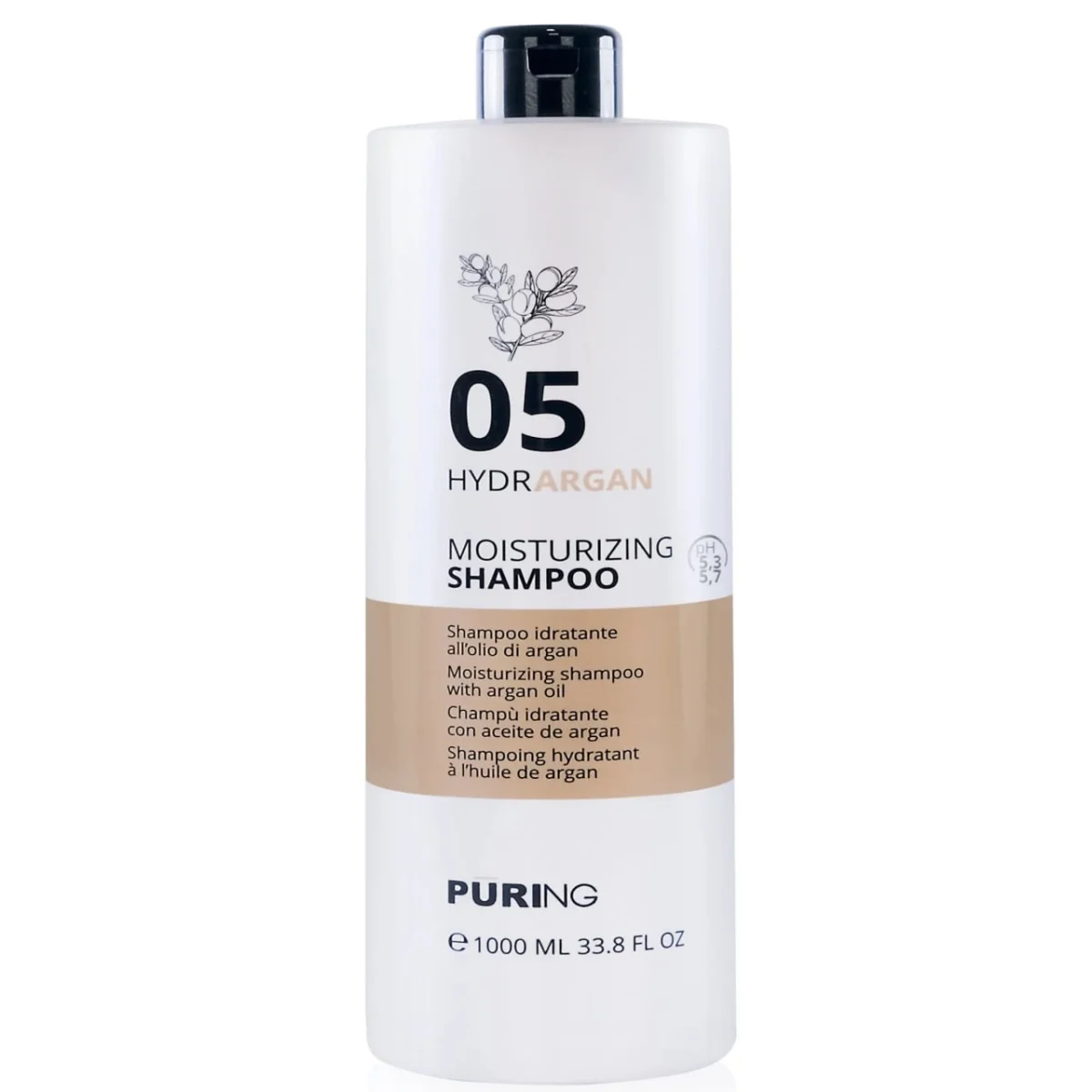 PURING SHAMPOO 1000 ML 05HYDRARGAN