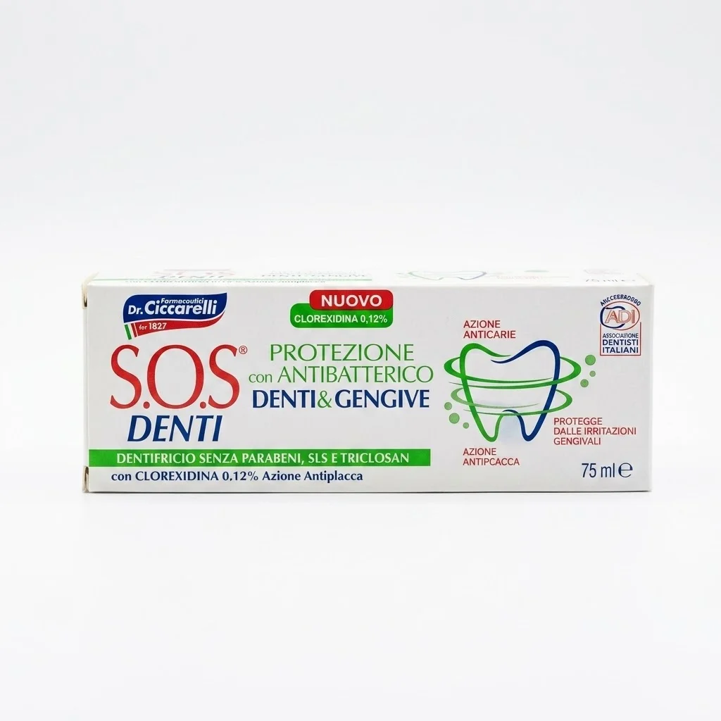 SOS DENTI PROTEZIONE 75ML معجون اسنان