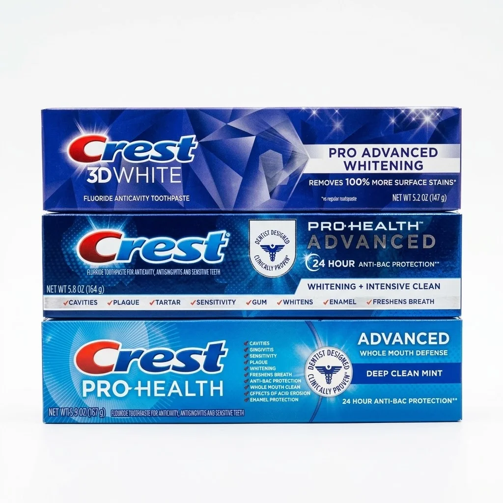 CREST سيت معجون اسنان