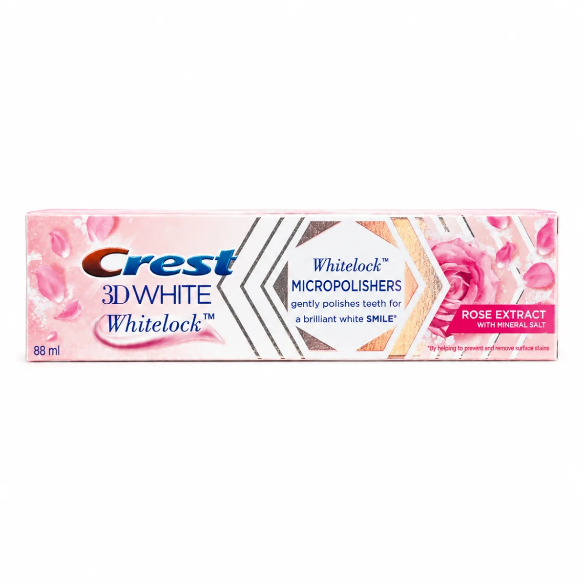 CREST 3D WHITE معجون وردي