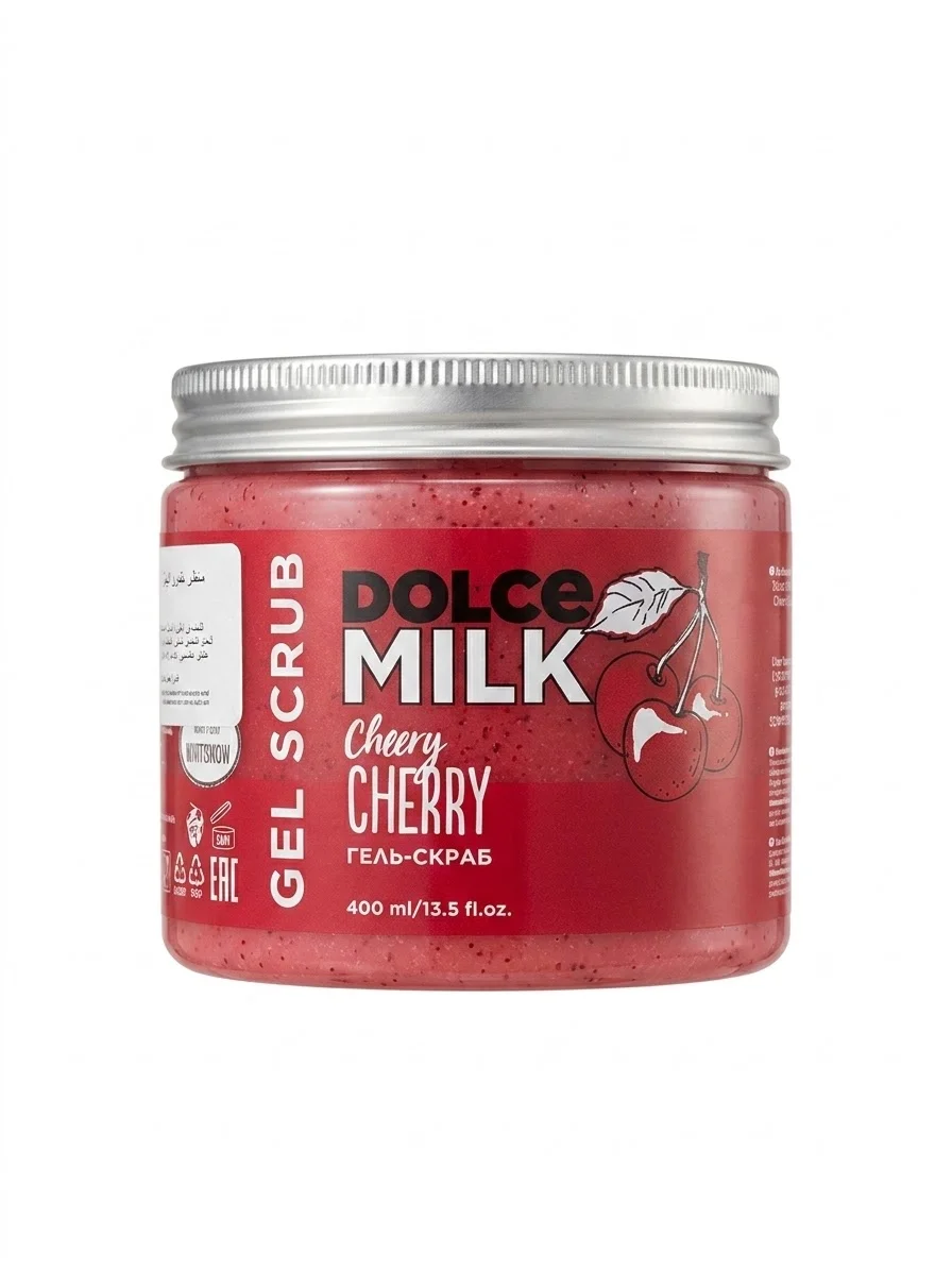DILCE MILK جل استحمام مقشر كرز