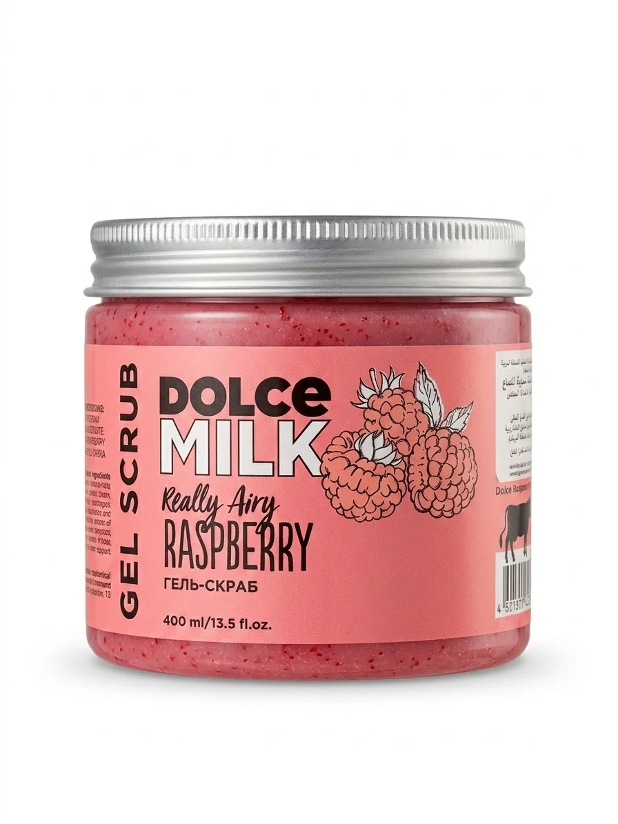 DILCE MILK جل استحمام مقشر توت