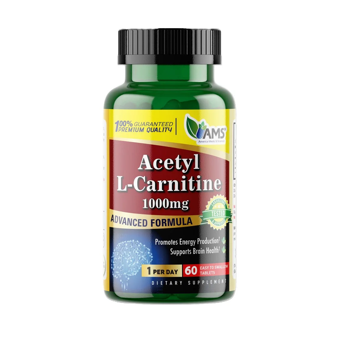 ACETYL L-CARNITINE TAB 1000MG AMS