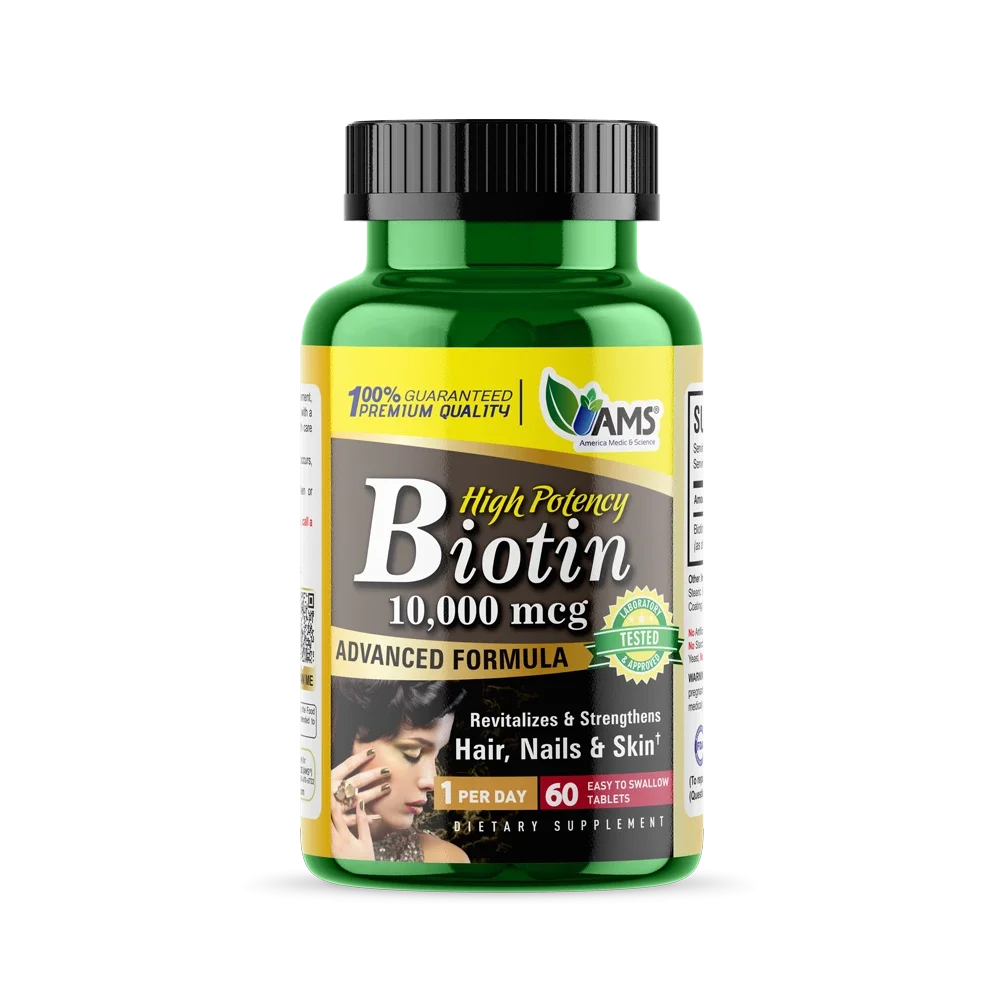 BIOTIN 10,000mcg tab AMS