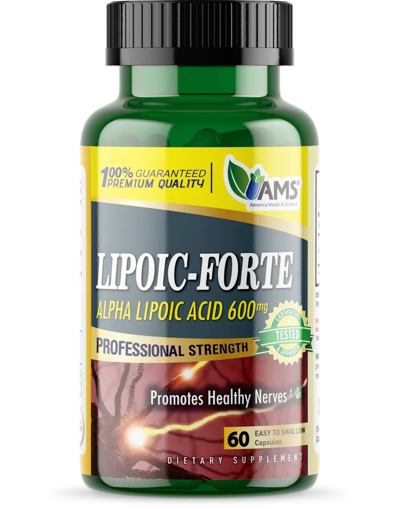 LIPOIC-FORTE 600MG CAP AMS
