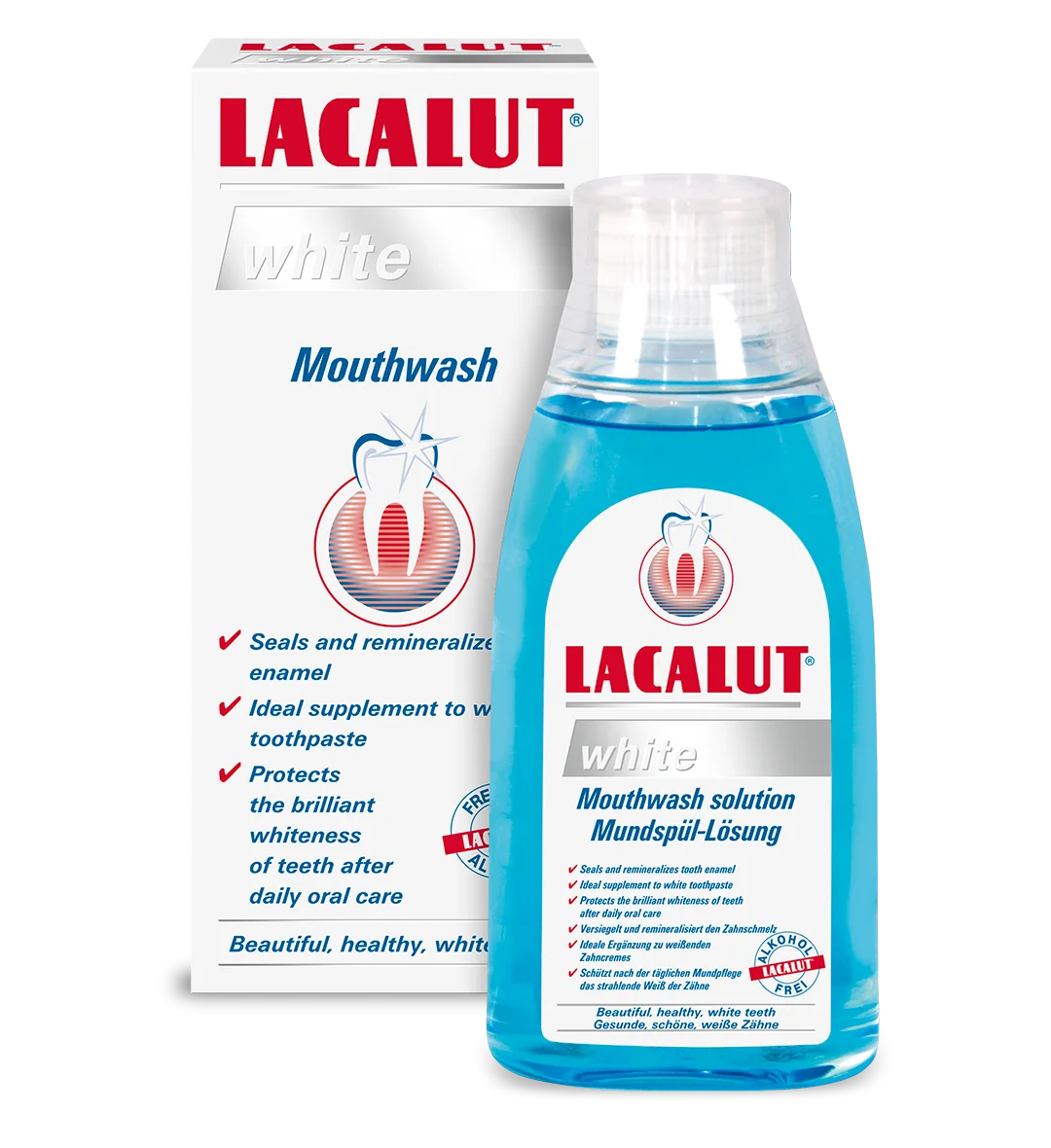 LACALUT WHITE 300ML غرغرة