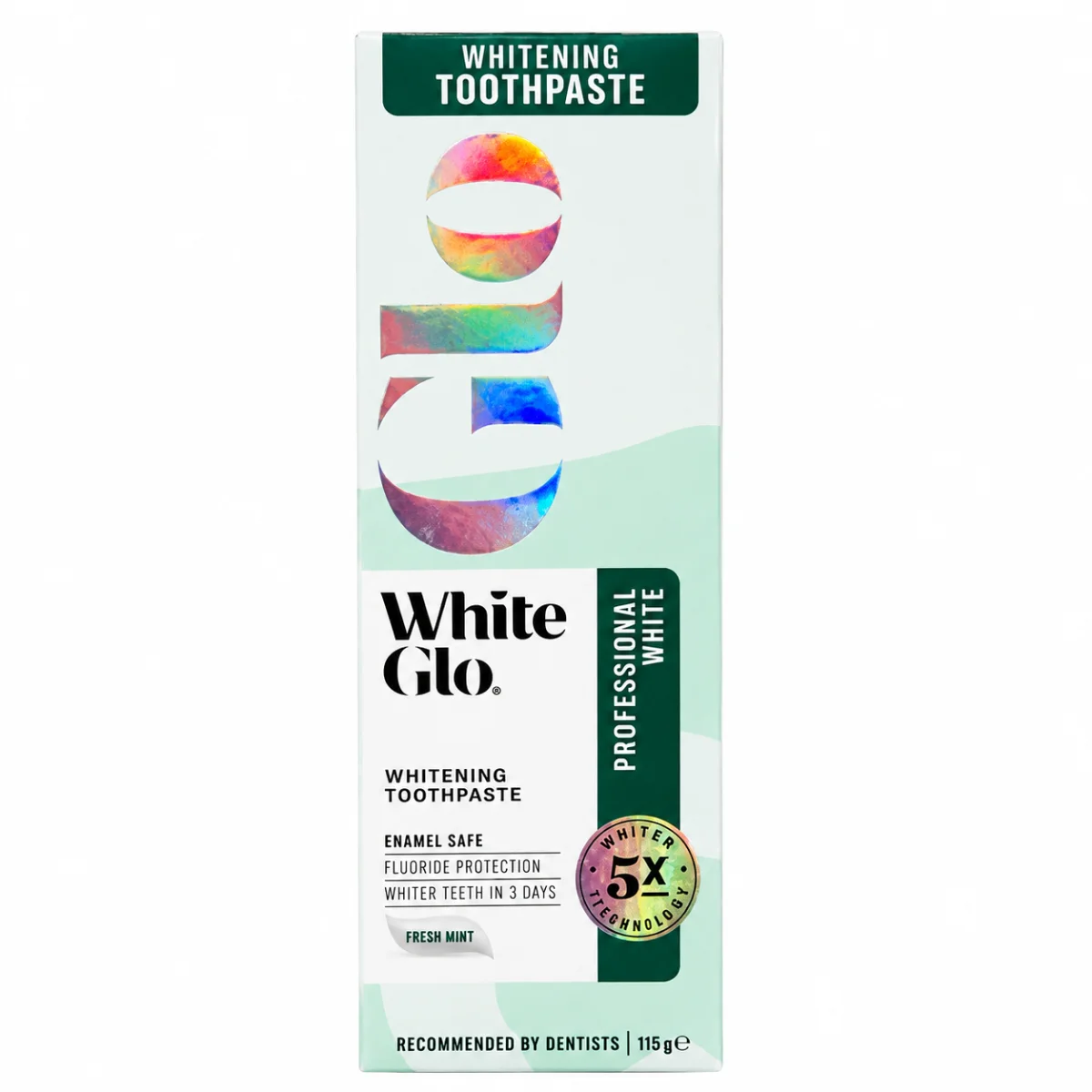 GLO professional white  115G معجون اسنان