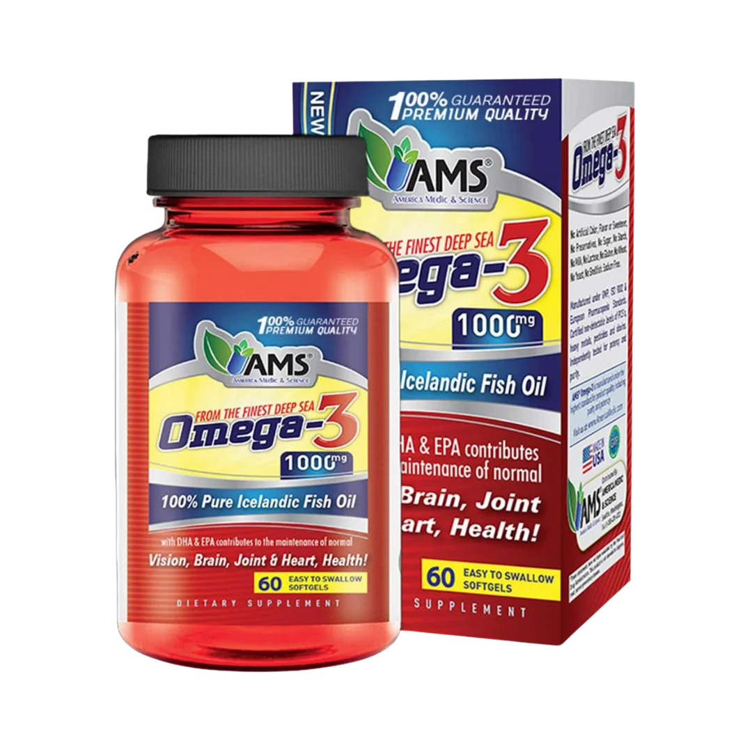 OMEGA-3 1000MG CAP AMS