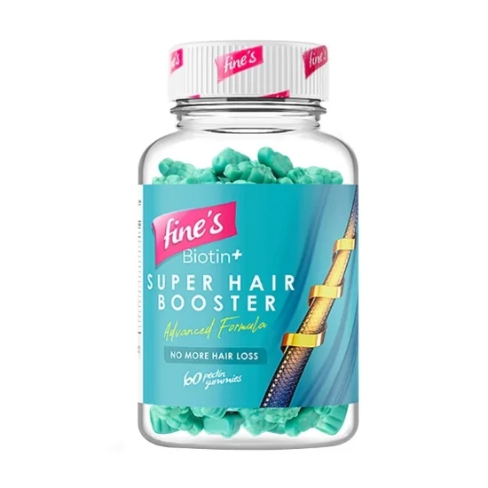 SUPER HAIR +BIOTIN  BOOSTER 60GUM FINES