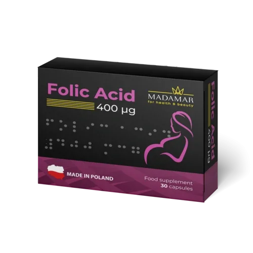 FOLIC ACID 400MG MADAMAR
