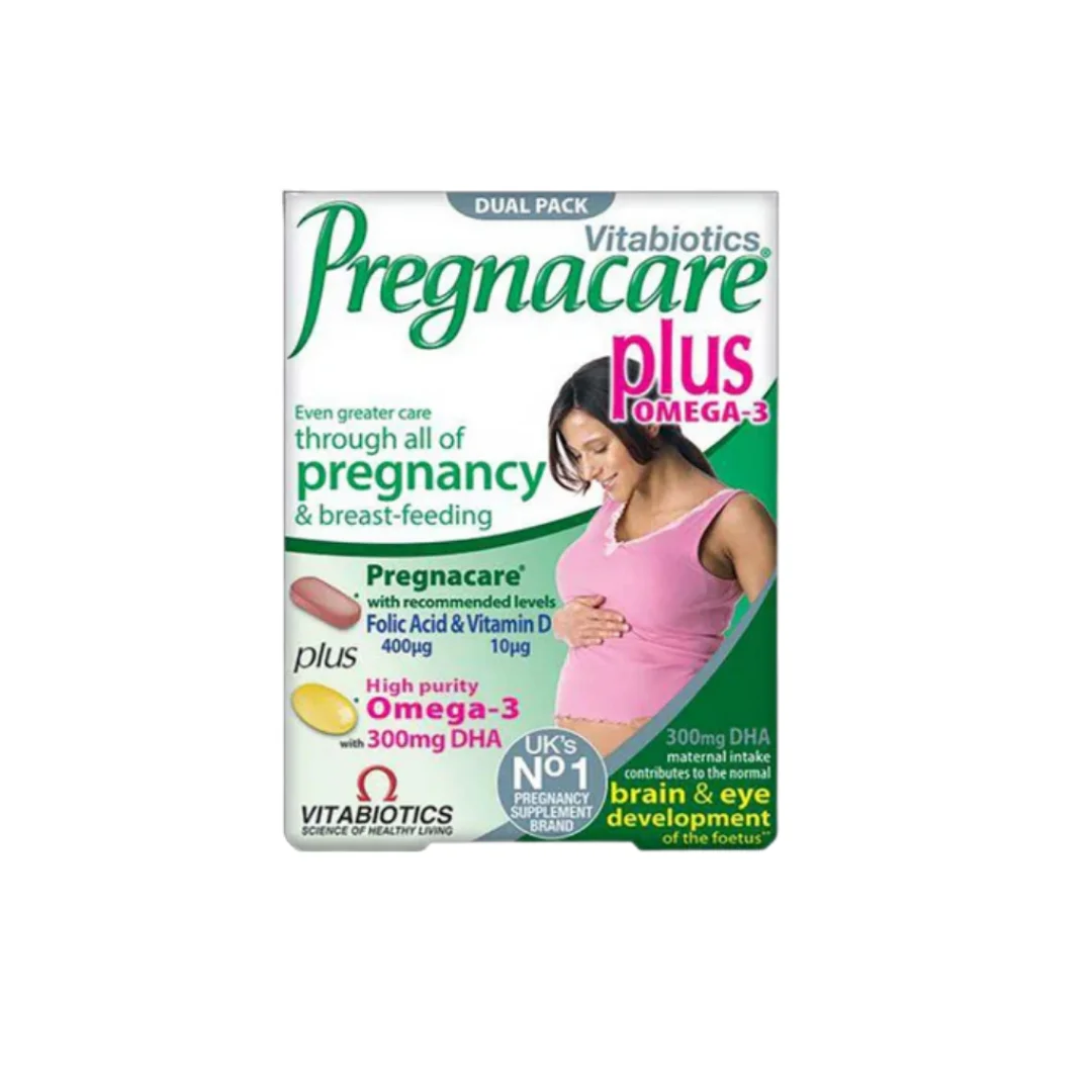 PREGNACARE PLUS OMEGA3 TAB VITABIOTICS