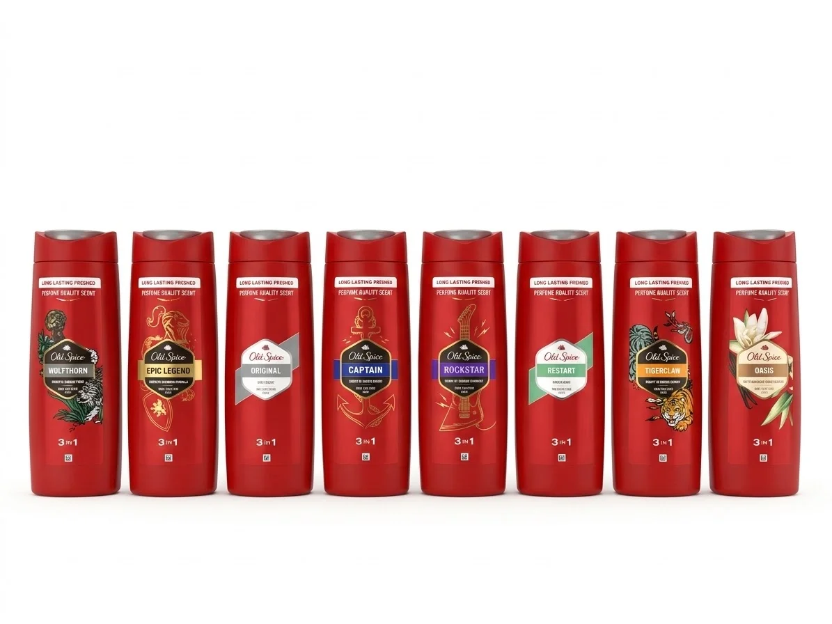 OLD SPICE SHOWER +SHAMPOO