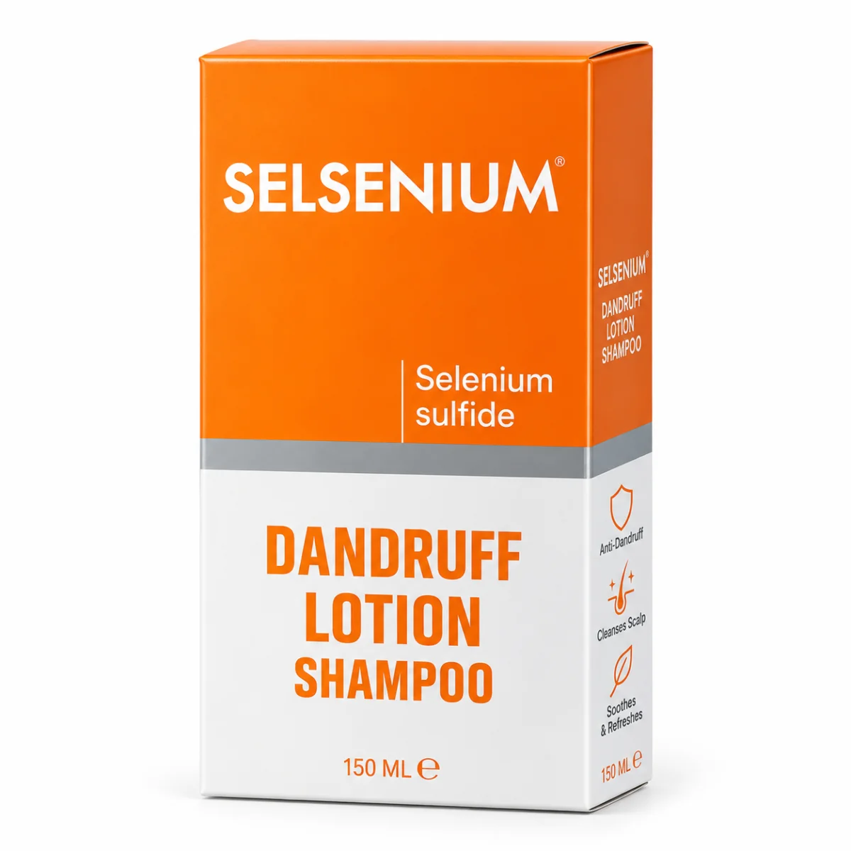 SELSENIUM شامبو برتقالي