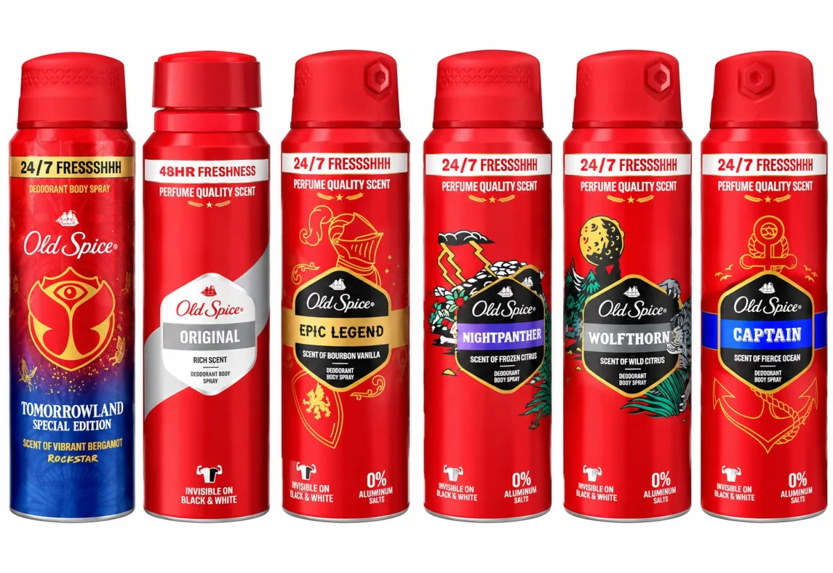OLD SPICE معطر جسم مشكل