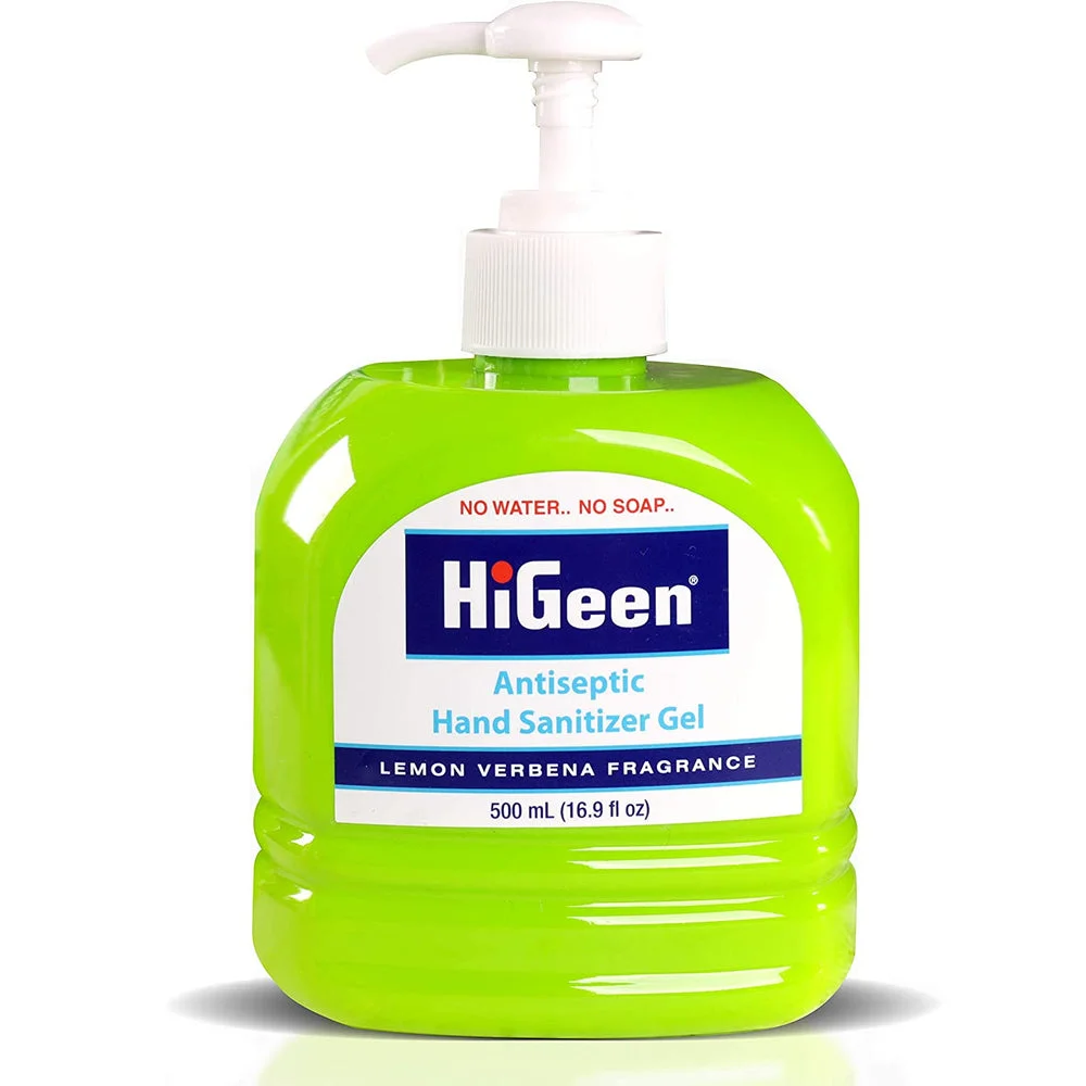 HIGEEN جل مقم يد 500 مل منوع