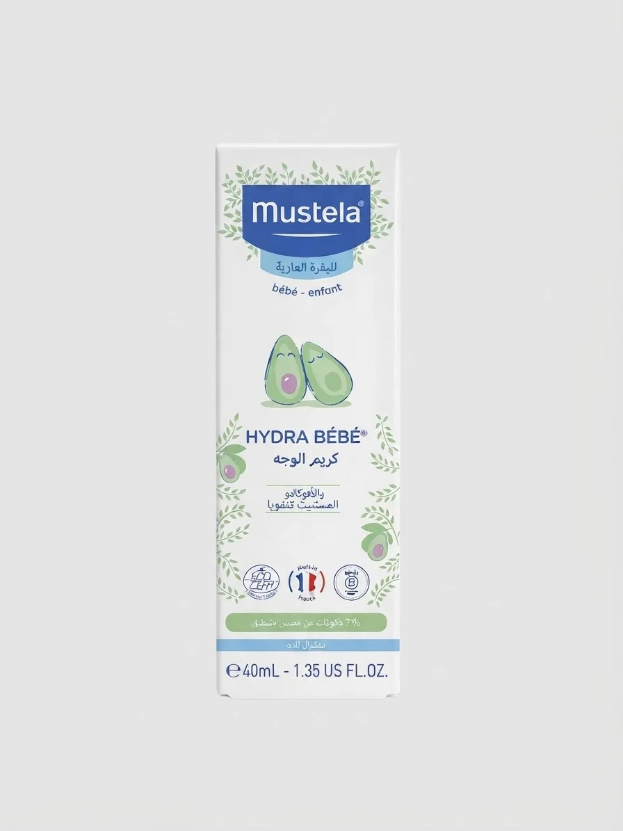 HYDRA BEBE FACIAL CREAM MUSTELA كريم وجه