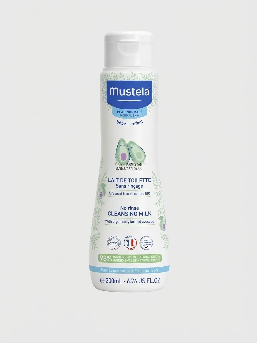 NO RINSE CLEANSING MILK MUSTELA