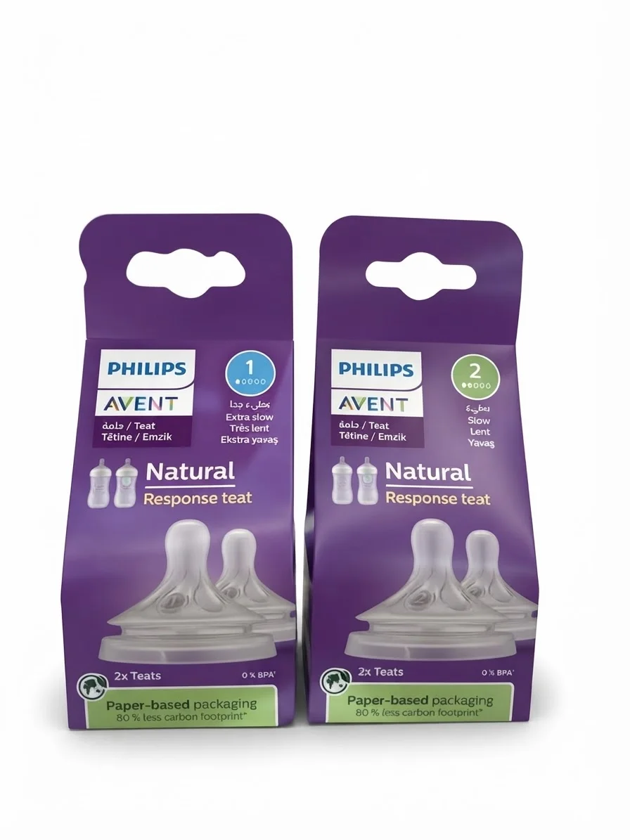 AVENT +0M مزدوجة حلمة