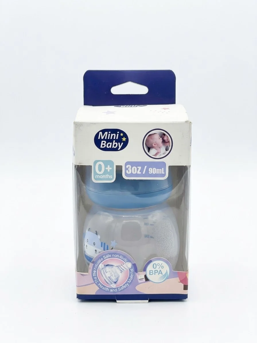 MINI BABY 80ML رضاعة بلاستك