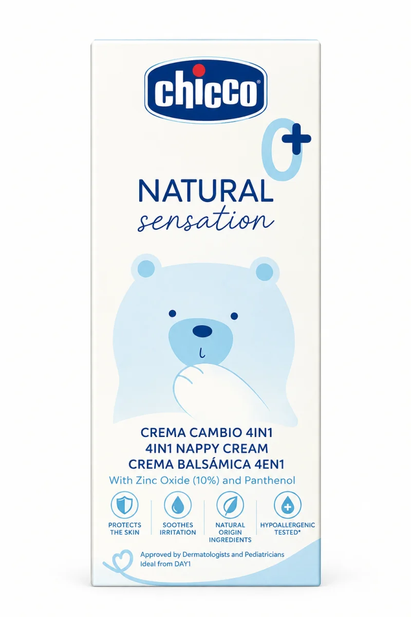 CHICCO NATURAL NAPPY CREAM 100ML