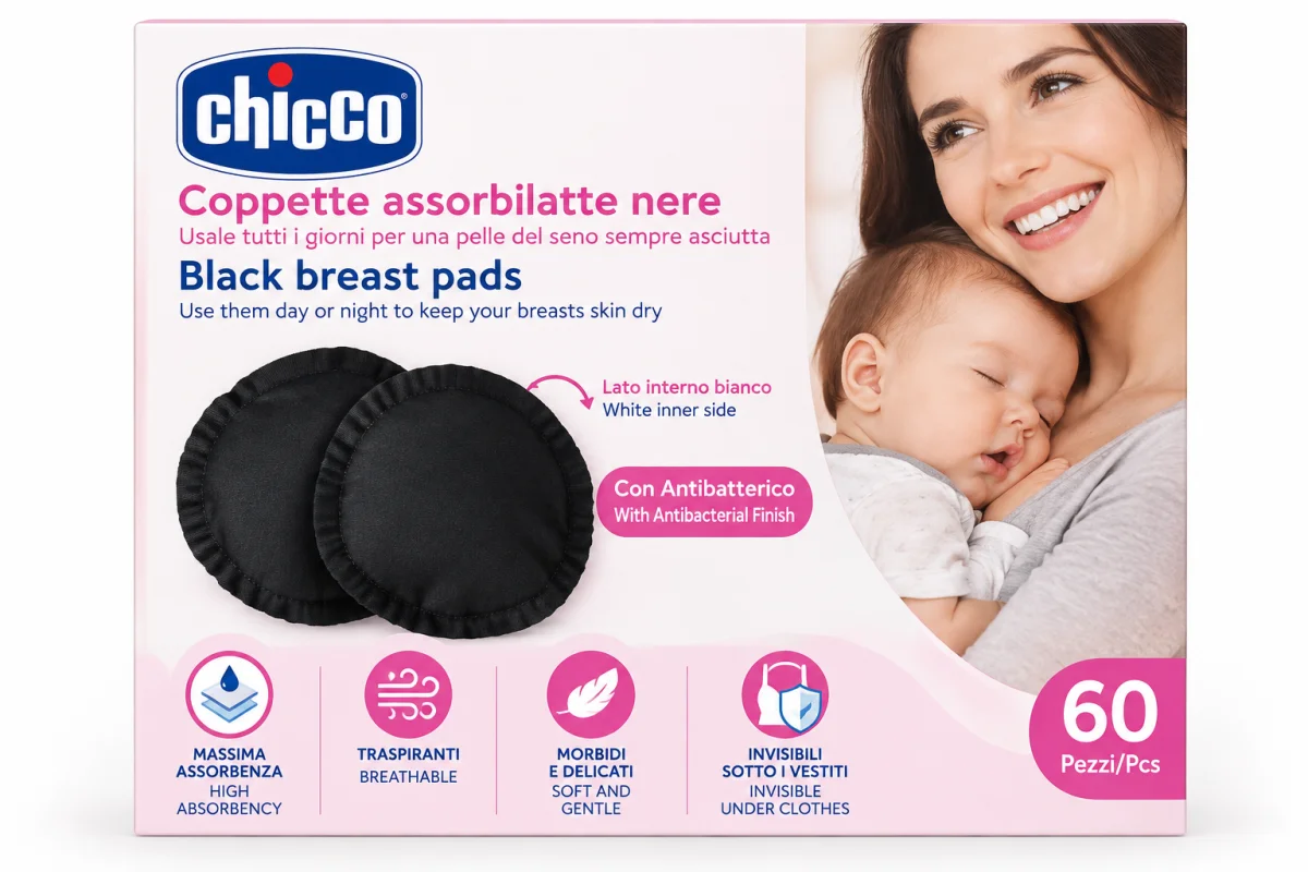 قطن واقي صدر 60قطعة CHICCO
